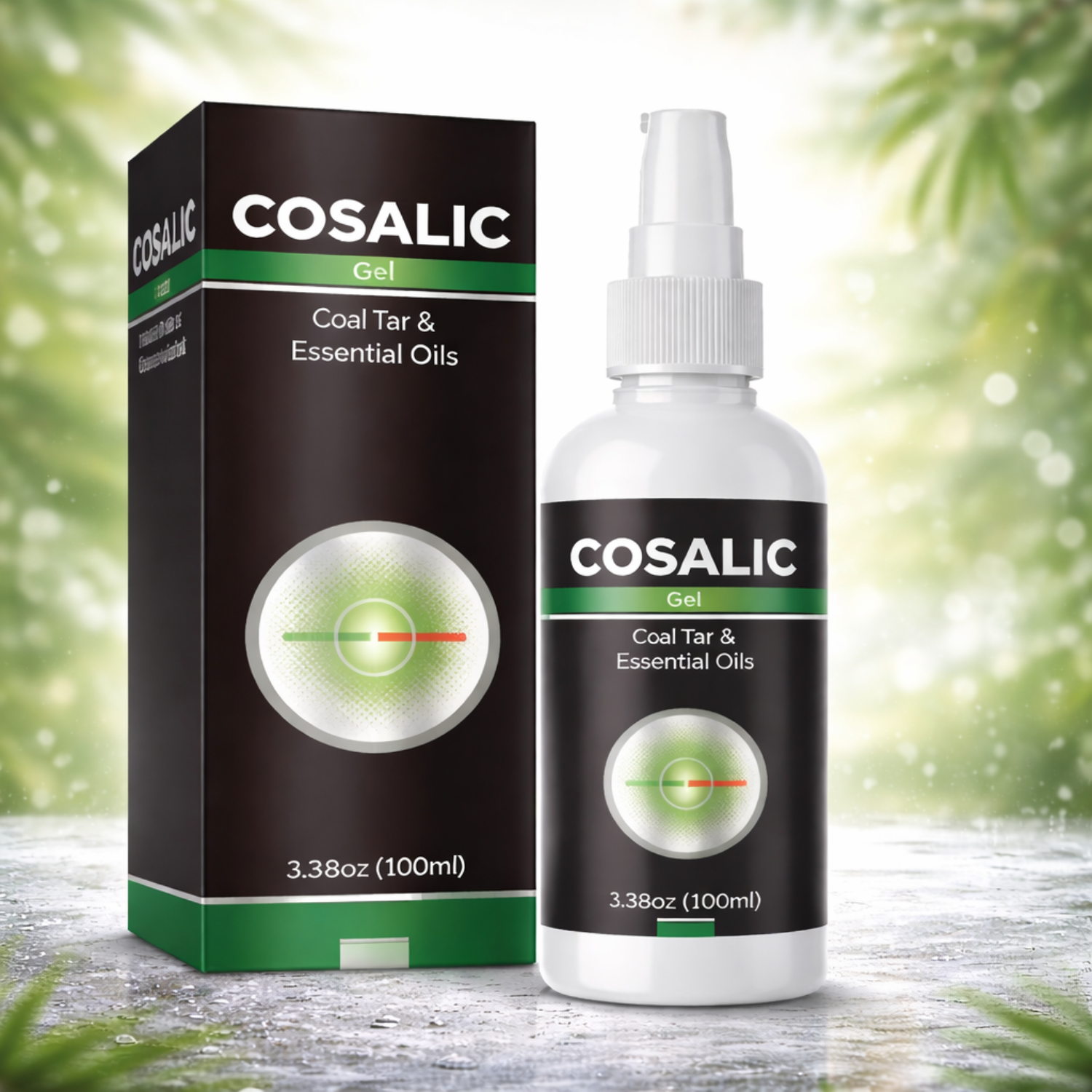 Coal Tar and  Salicyclic acid, Psoriasis, Dermatitis, eczema gel pack of 6