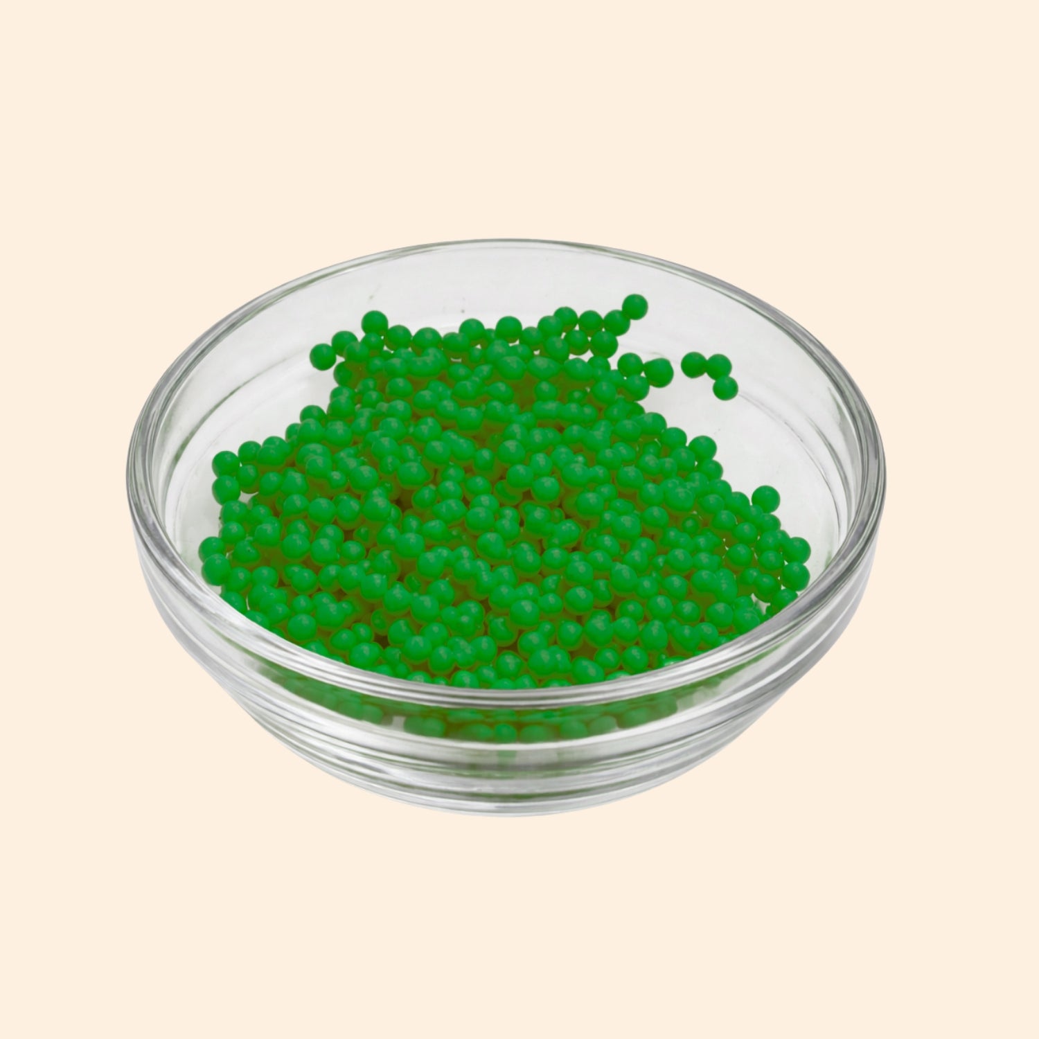 Green Bursting Beads