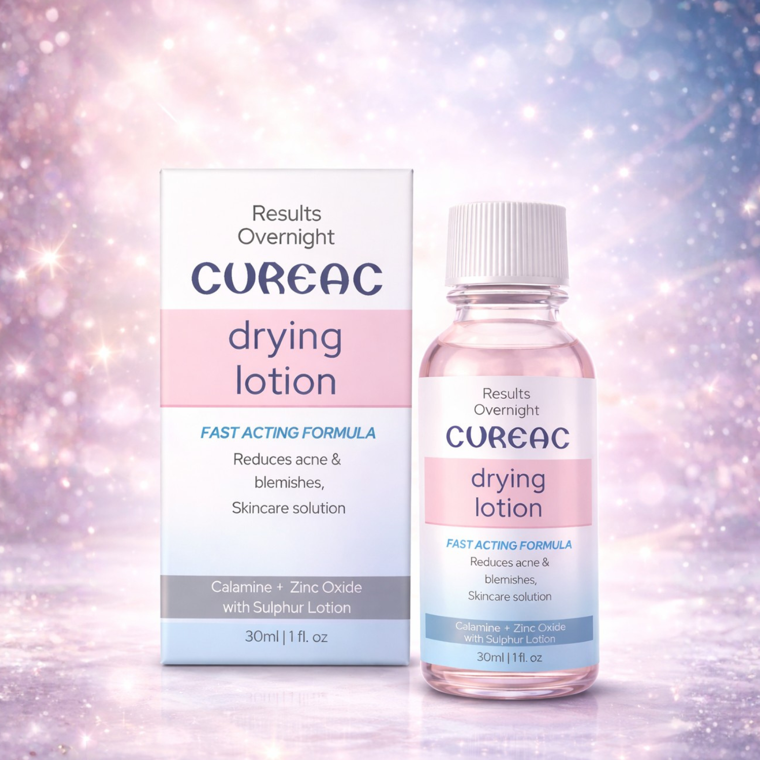 Acne drying, on the spot, overnight pimple treatment pack of 6